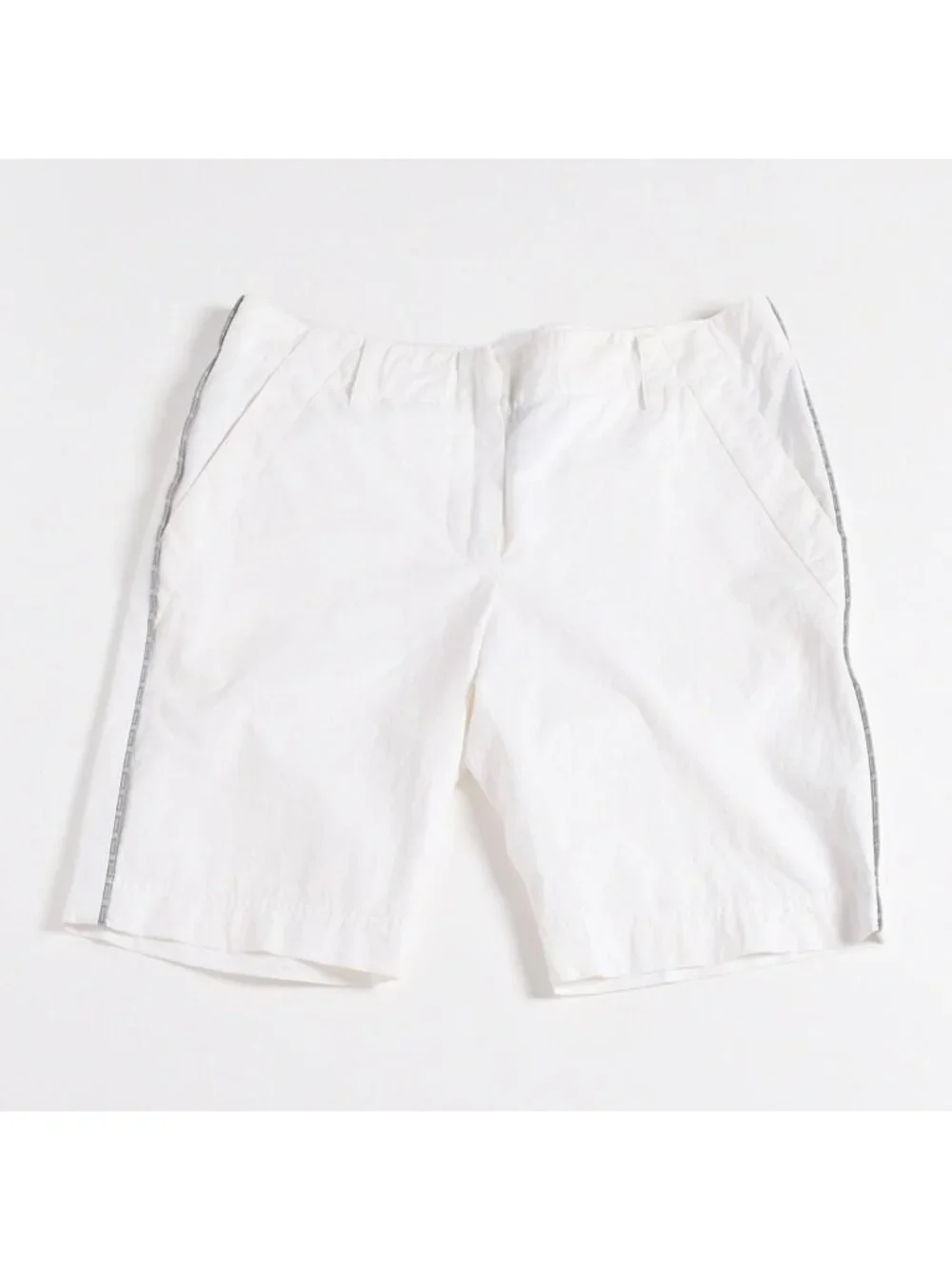 Chanel Sports Line Side Shorts White
